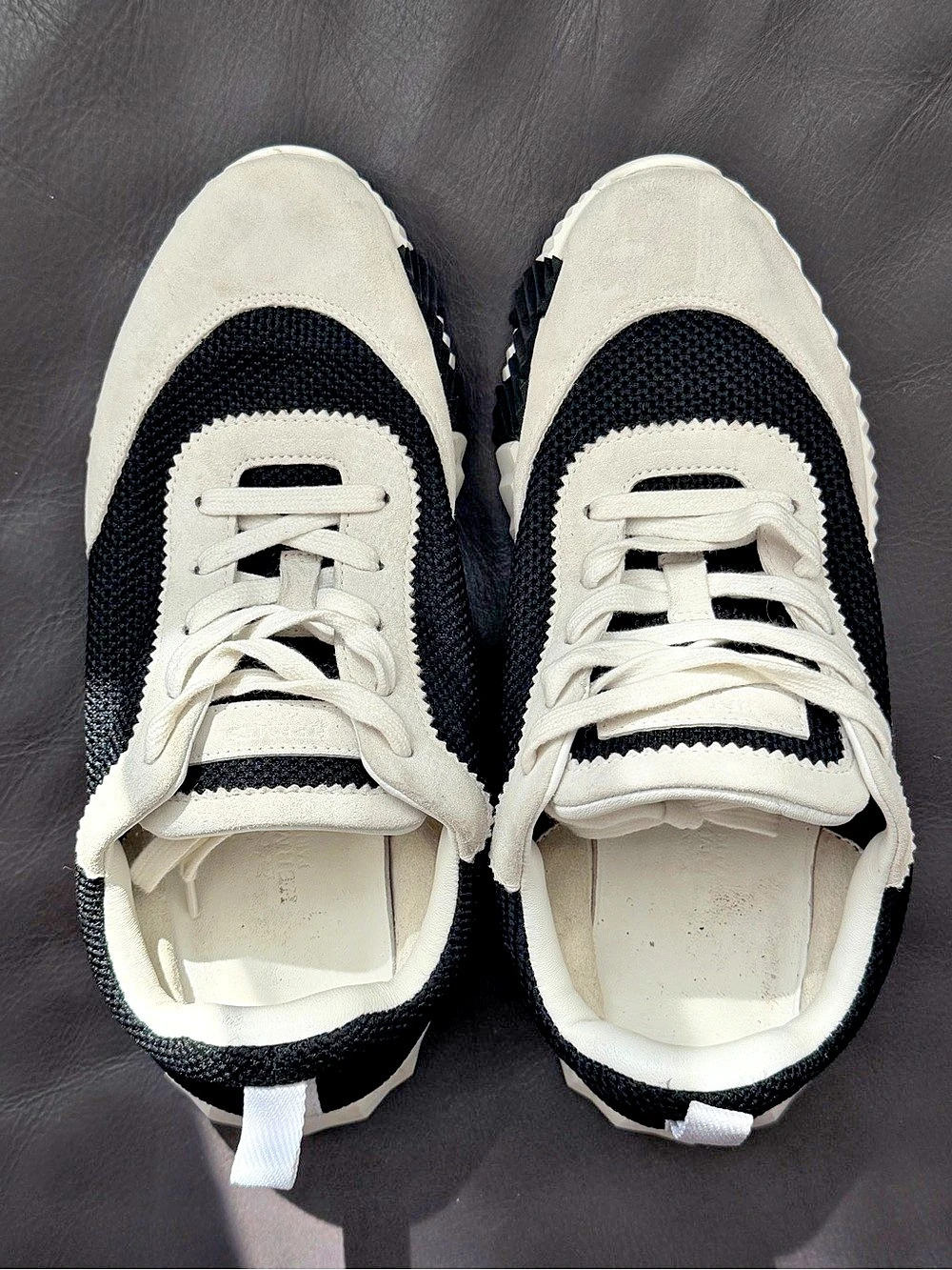 Hermès Bouncing Sneaker Black & Cream Sneakers 38 Size - Picture 7 of 17